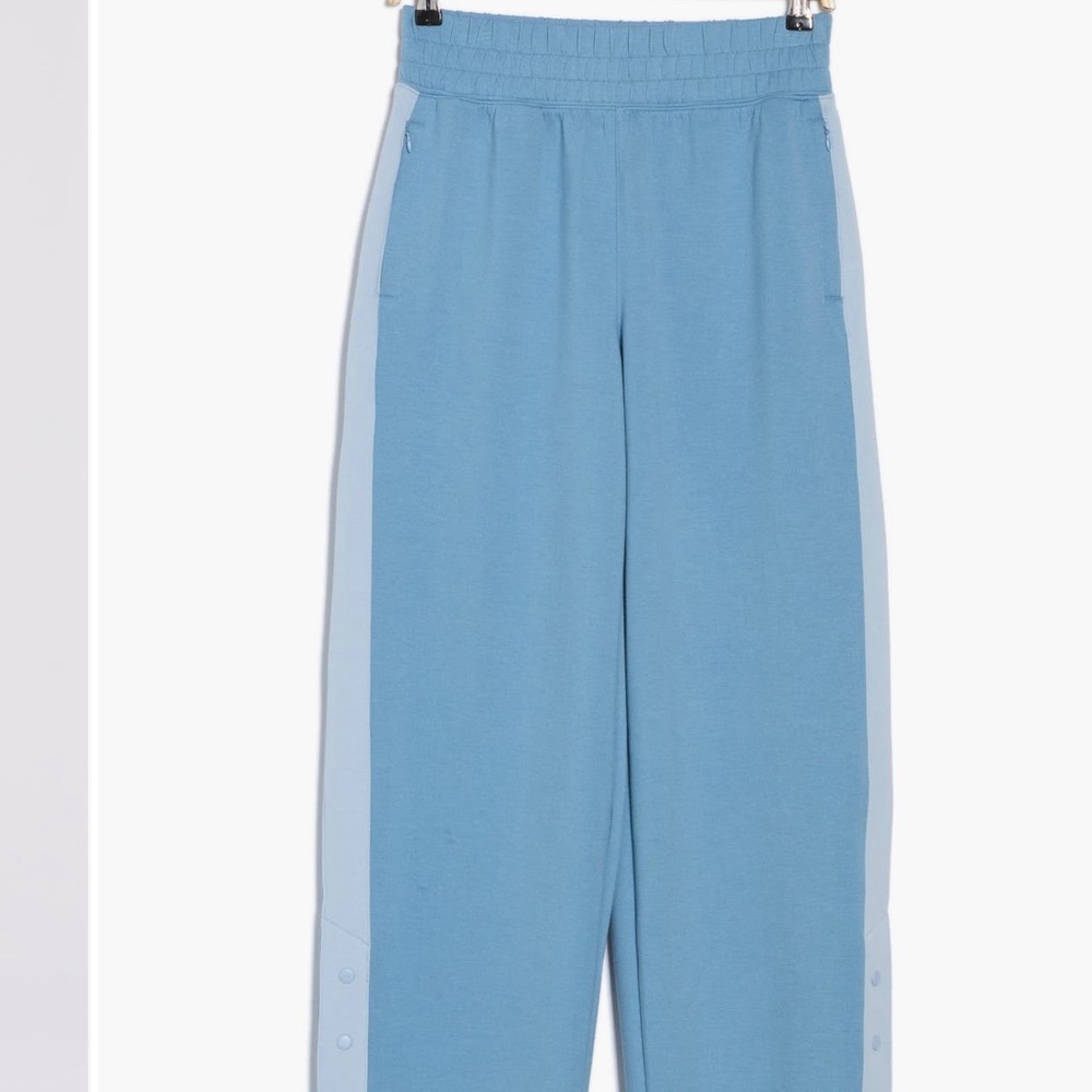 90 Degree By Reflex Light Blue Wide Leg Pants